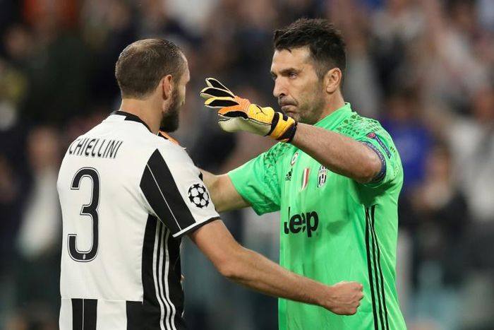 Juventus stalwarts Buffon and Chiellini have been teammates for club and country for much of their careers