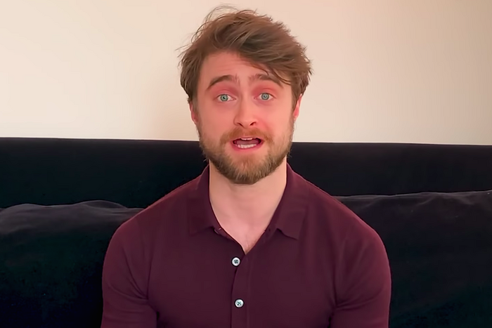 Watch Daniel Radcliffe Read From 'Harry Potter'