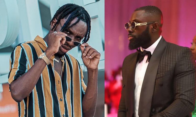 Dj Brezzy abd Kofi Asamoah