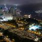 Candlelight vigils in Hong Kong marking the anniversary of the Tiananmen crackdown usually attract hundreds of thousands of people, as this one in Victoria Park did in 2019