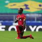 Sadio Mane takes a knee to prior to kick-off despite originally forgetting to do so