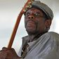 American blues musician Lucky Peterson, pictured at the 2015 Newport Jazz Festival,