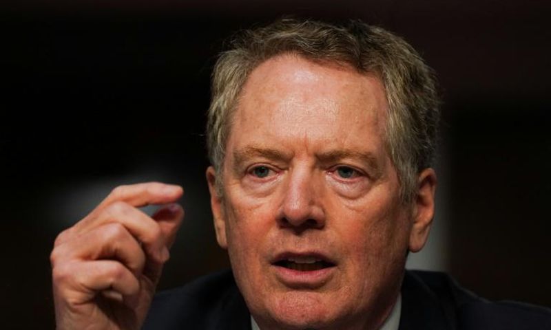 US Trade Representative Robert Lighthizer