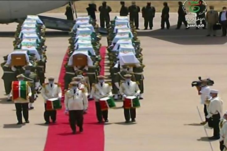 Algeria receives with full honours the skulls of 24 resistance fighters decapitated during French colonial rule that were held in storage in a Paris museum