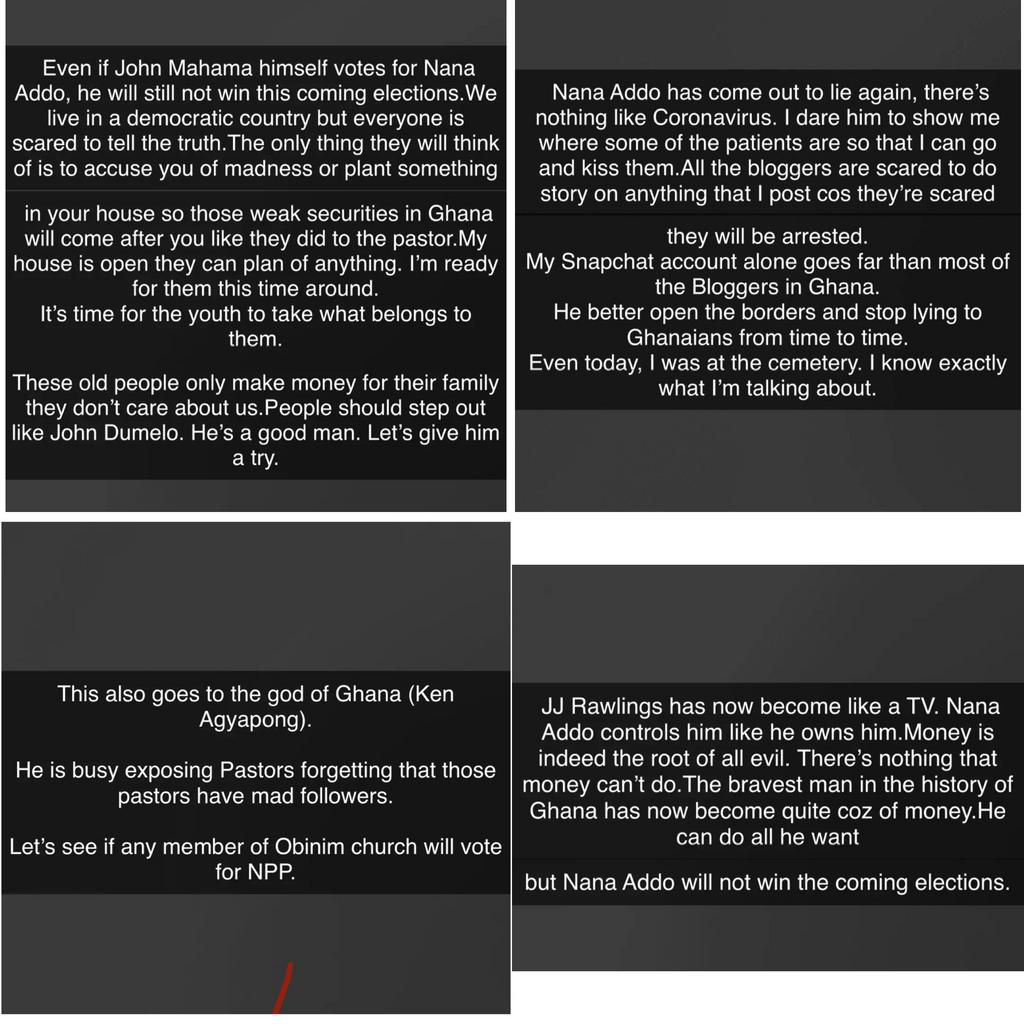 JJ Rawlings is Nana Addo’s puppet; he controls him like TV - Ibrah One