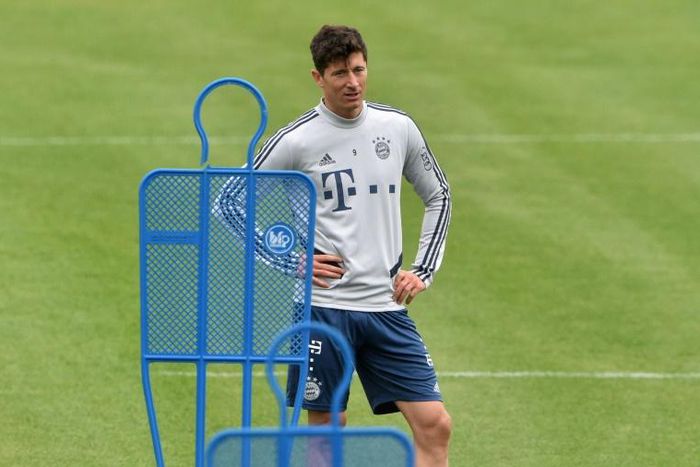 Bayern Munich striker Robert Lewandowski says he feels "better than ever" following groin surgery in December.