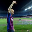 Iniesta left Barcelona in 2018 after winning nine La Liga and four Champions League titles with the club.