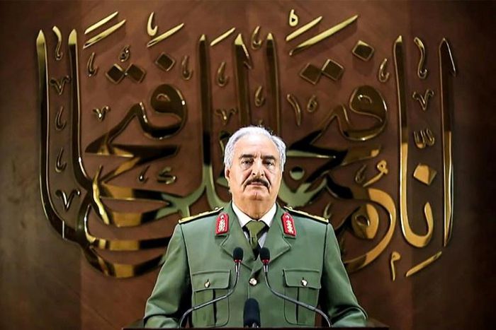 Strongman Khalifa Haftar has been accused by his detractors of seeking to impose a military dictatorship in Libya