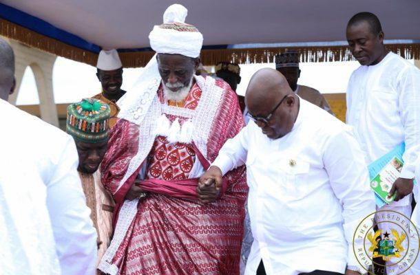 Nana Addo with Chief Imam