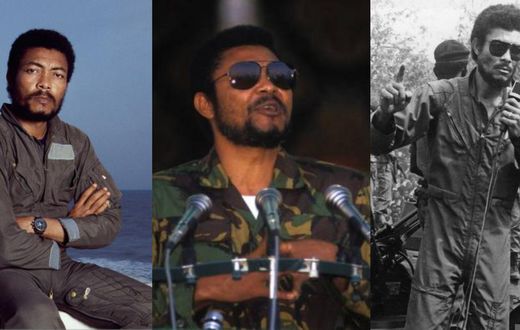 Jerry John Rawlings as soldier