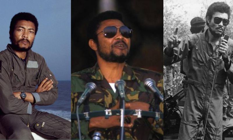 Jerry John Rawlings as soldier