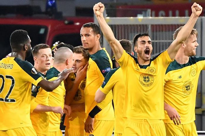 Celtic were crowned champions of Scotland for a ninth straight season on Monday