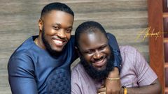 Kennedy Osei and the late Kwadwo Wiafe