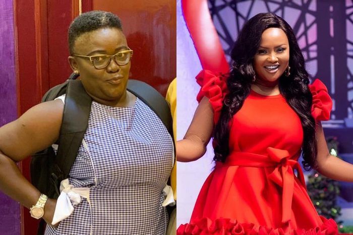 Nana Yaa Brefo (left) and Nana Ama McBrown (right)