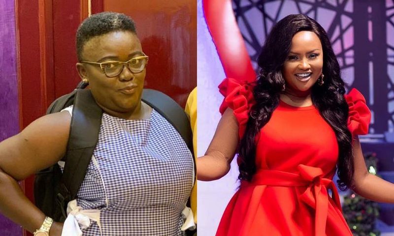 Nana Yaa Brefo (left) and Nana Ama McBrown (right)