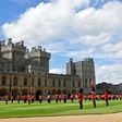 Guardsmen in ceremonies at Windsor Castle last month to mark the Queen's official birthday. The castle, which dates back to the 11th century, is reopening to the public after a long coronavirus shutdown