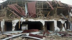 Demolished Nigerian High Commission