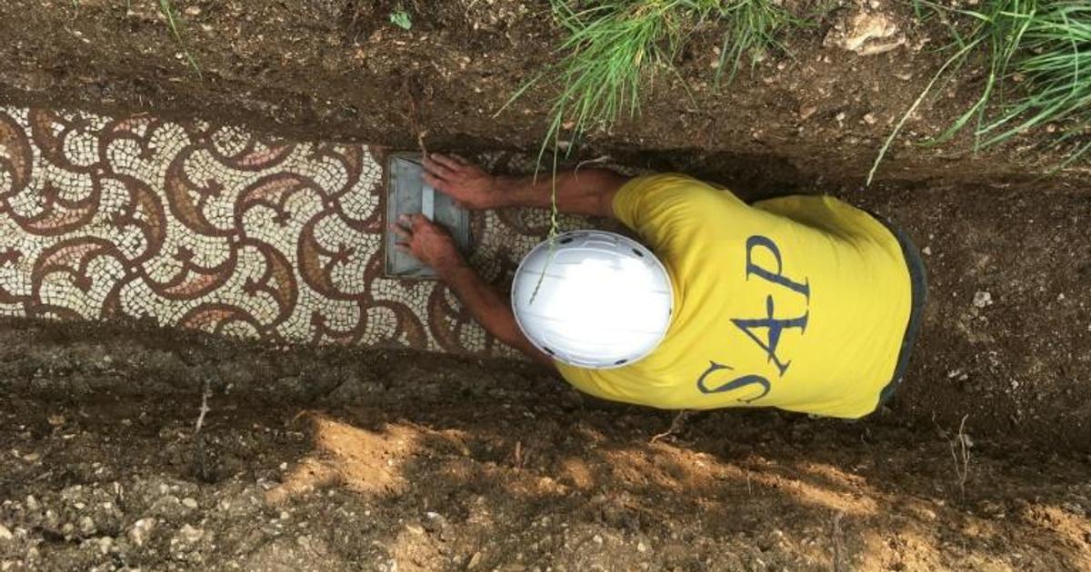 Italy unearths Roman mosaic after century-long hunt | Pulse Ghana