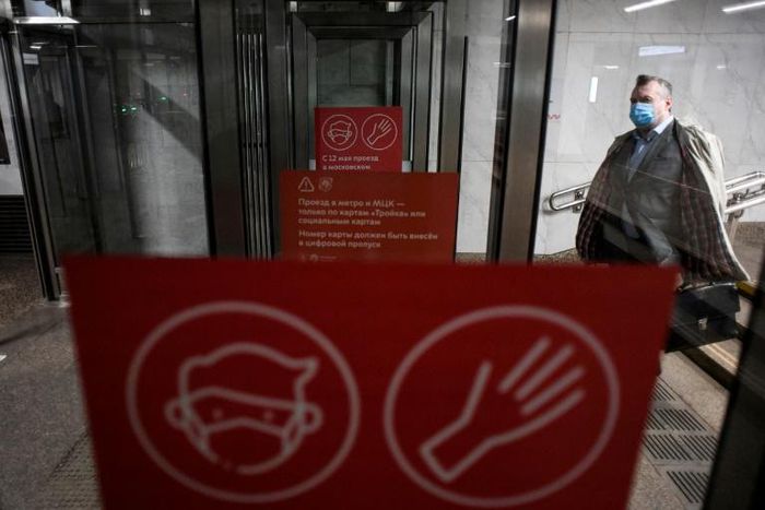 Russia started easing some of its lockdown measures on Tuesday despite mounting infections