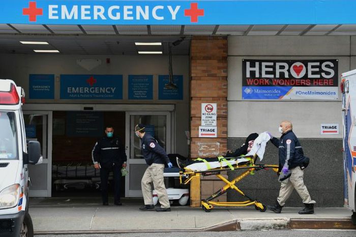 As of late Monday, the United States recorded an overall coronavirus death toll of 56,144, with 988,197 confirmed infections, according to a tally by Johns Hopkins University