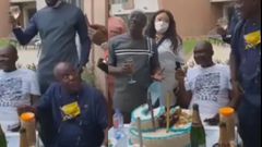 VIDEO: Ken Agyapong holds private birthday party with friends