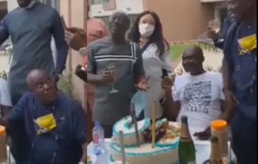 VIDEO: Ken Agyapong holds private birthday party with friends