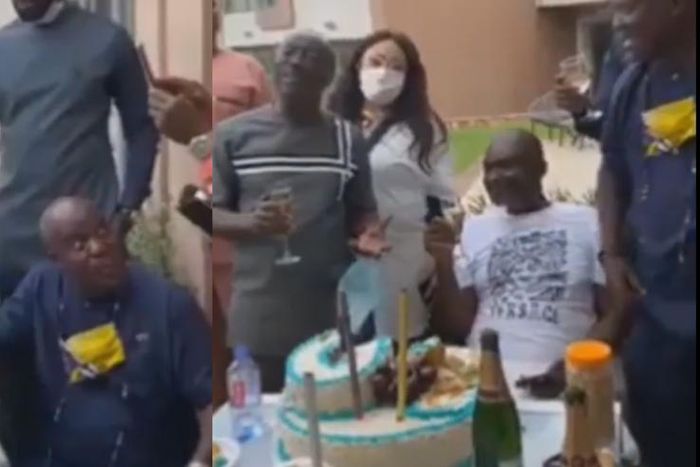 VIDEO: Ken Agyapong holds private birthday party with friends