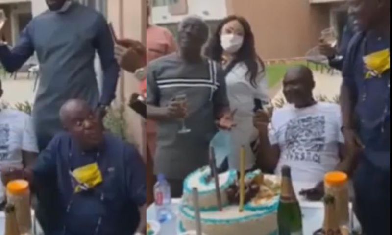 VIDEO: Ken Agyapong holds private birthday party with friends