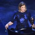 In demand: Jill Ellis after winning the trophy for the Best Women's Coach of 2019