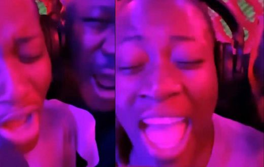 Fella Makafui and Medikal