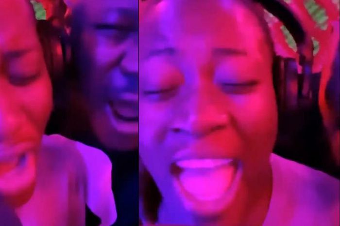 Fella Makafui and Medikal