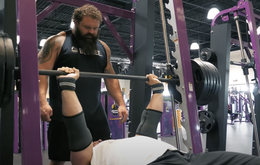 Brian Shaw and Robert Oberst Hit Planet Fitness