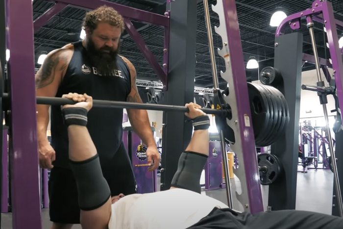 Brian Shaw and Robert Oberst Hit Planet Fitness