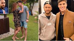 Neymar's mother and her boyfriend