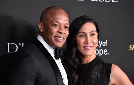 Dr Dre and Wife Nicole Young