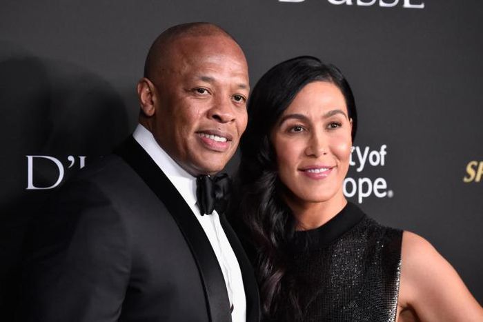 Dr Dre and Wife Nicole Young