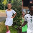 Asamoah Gyan and his daughter