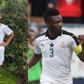 Asamoah Gyan and his daughter