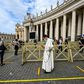 St. Peter's Basilica in the Vatican City was one of the major religous sites to reopen Monday