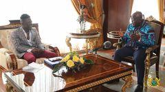 Nana Akufo-Addo and Shatta Wale