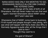 Nana Addo can never win the seat again even if he changes the voters’ register