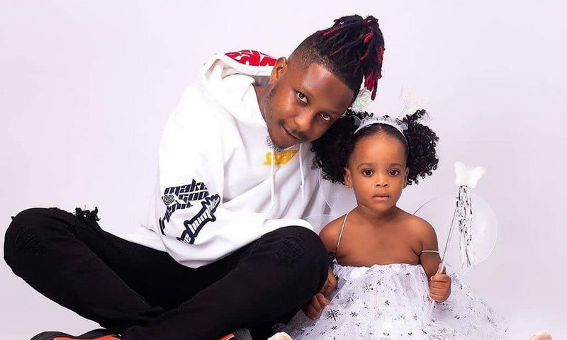 Kelvyn Boy and daughter Believe Brown