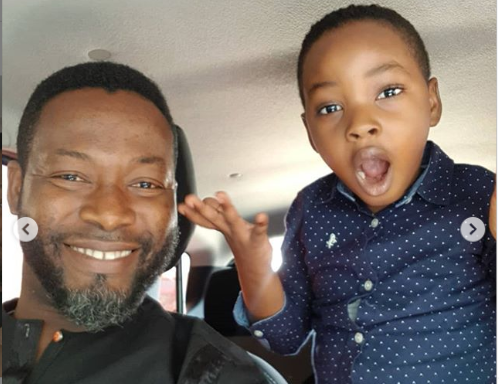 Father goals: These photos of Adjetey Annan 