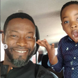 Adjetey Annan and his son