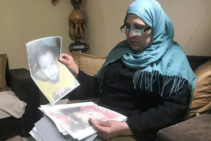 Taheyya has been trying to repatriate her three-year-old granddaughter and two grandsons, aged five and six