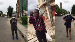 Pastor clashes with mini pant-wearing girls in the street, calls them daughters of Jezebel (video)