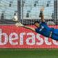 Buffon could not quite stretch enough to keep out Belotti's penalty