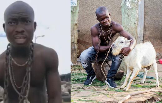 Michael Blackson and AY Poyoo
