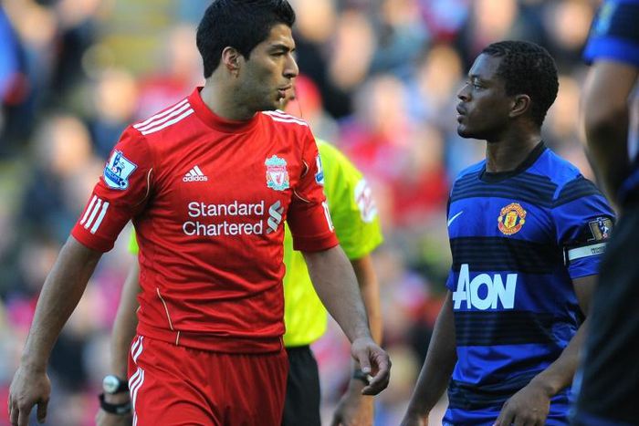 Suarez was banned for eight matches after the incident in 2011