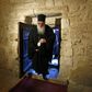 Bishop Theophylactos reopens Bethlehem's Church of the Nativity, built on the spot where Christians believe Jesus was born, as Palestinian authorities ease coronavirus restrictions in the occupied West Bank